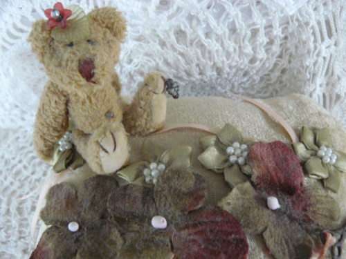 Hand made extra cute and functional TEDDY TIN