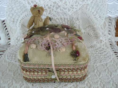 Hand made extra cute and functional TEDDY TIN