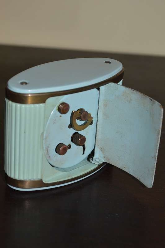 Westclox canada Art Deco travel alarm clock