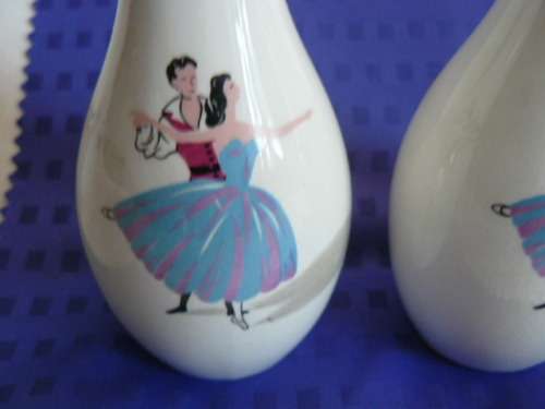 ART DECO SALT AND PEPER SET