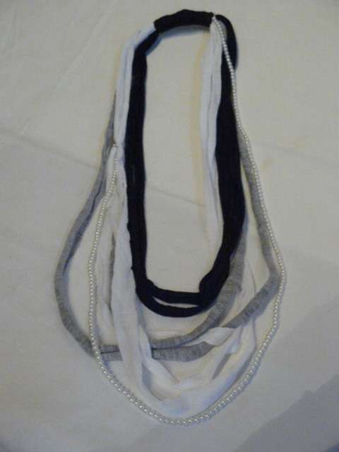 VINTAGE BEADED CLUTCH BAG AND FASHION NECKLACE