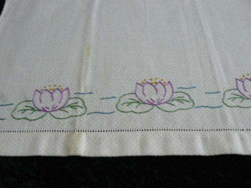 Vintage cotton guest towel