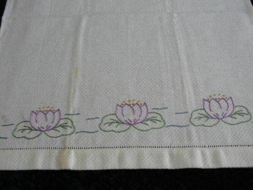 Vintage cotton guest towel