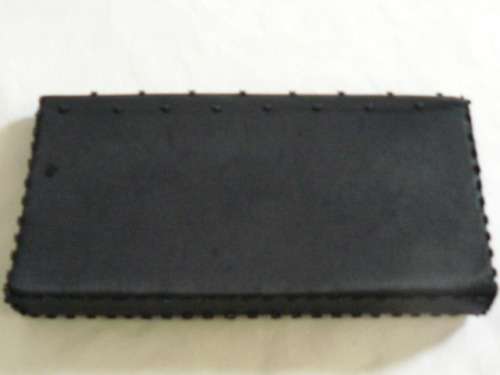 STUNNING BLACK BEADDED CLUTCH BAG