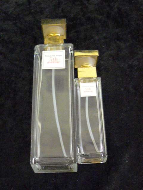 PERFUME BOTTLES EMTY NICE FOR DISPLAY NOT REFILLABLE