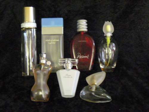 LOT PERFUME BOTTLES EMTY NICE FOR DISPLAY