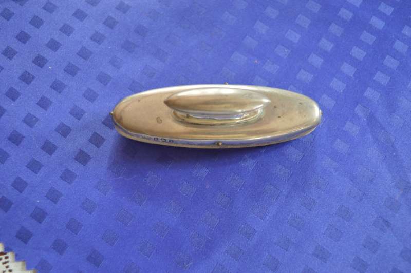 1922 Burmingham silver nail buff LOVELY!!!!!!!