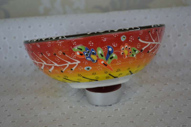 Hand painted Turkish bowl