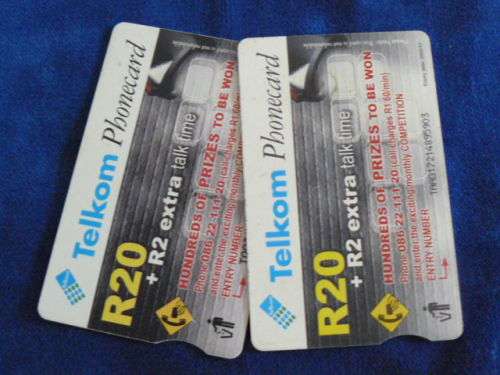 TELCOM USED PHONE CARDS