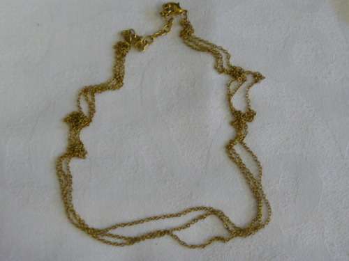 3 STRAND GOLD TOND CHAIN