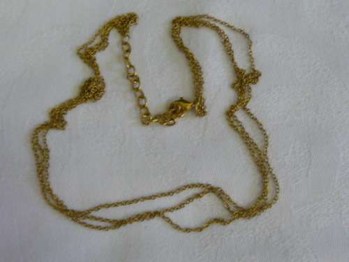 3 STRAND GOLD TOND CHAIN
