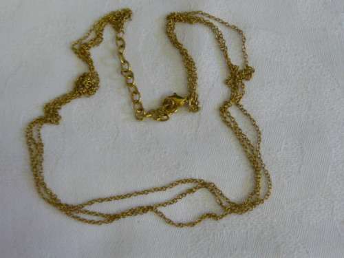 3 STRAND GOLD TOND CHAIN