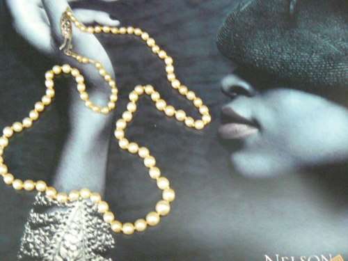 FOUX PEARL NECKLACE STAMPED STERLING 46 CM REDUCED !@!@!@!