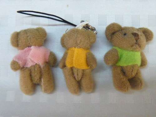 MINIATURE TEDDYS X 3 MOVE ARMS AND LEGS