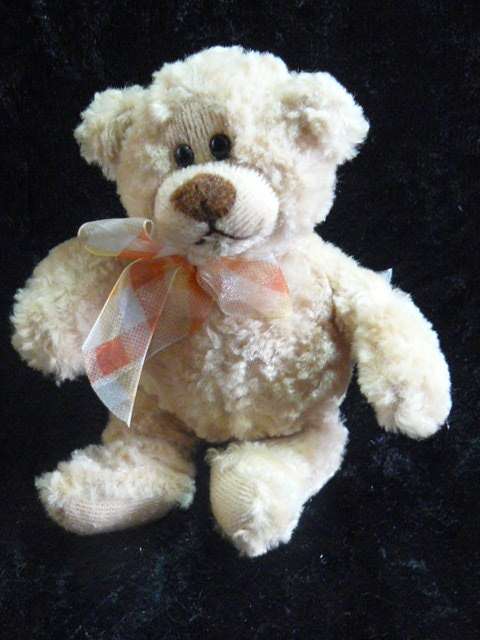 GUND SOFT SMALL TEDDY most adorable face