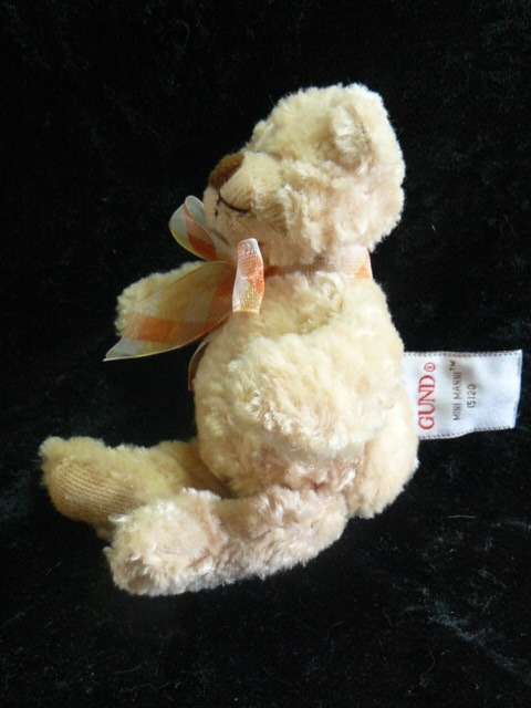 GUND SOFT SMALL TEDDY most adorable face