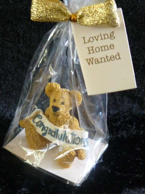TEDDY RESIN CONGRATULATIONS