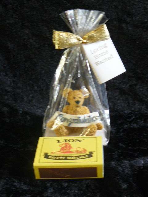 TEDDY RESIN CONGRATULATIONS
