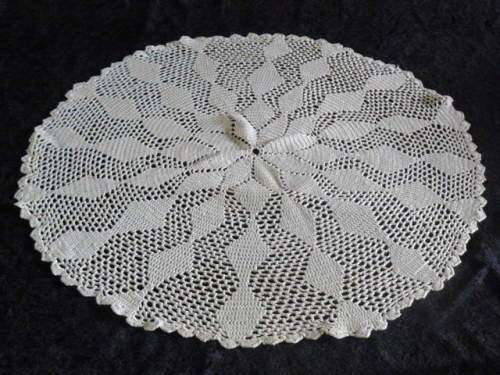 HAND CROCHETED DOILIE 54 CM