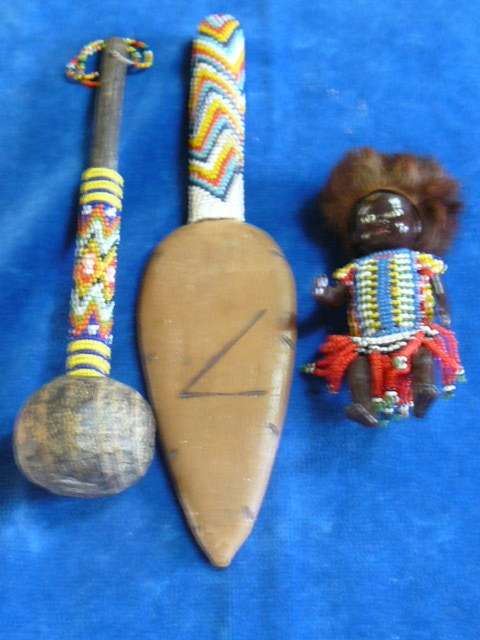 AFRICAN BEADED ITEMS