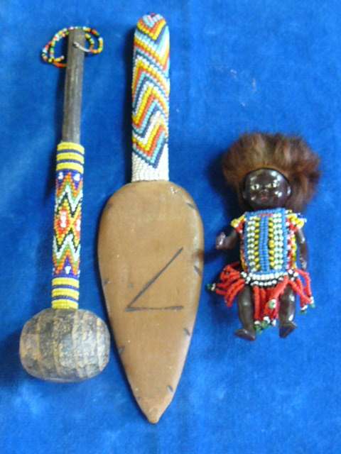 AFRICAN BEADED ITEMS