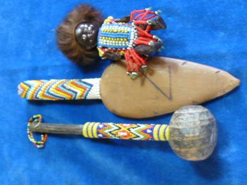 AFRICAN BEADED ITEMS