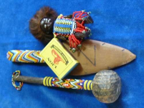 AFRICAN BEADED ITEMS