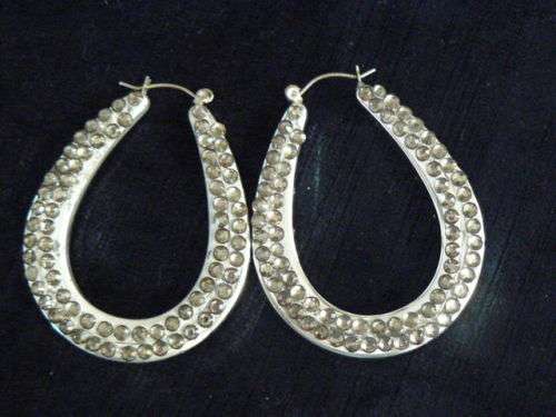 SILVER COLOUR EARRINGS