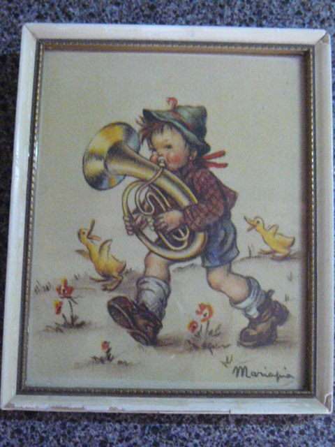 HUMMEL PRINT THE BOY WITH THE FRENCH HORN