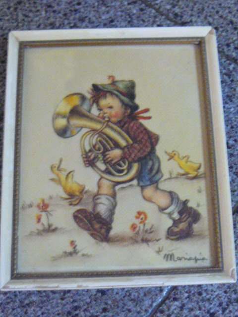 HUMMEL PRINT THE BOY WITH THE FRENCH HORN