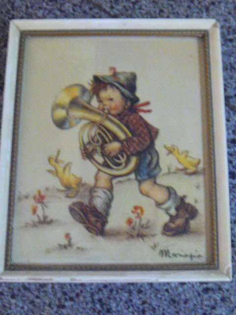 HUMMEL PRINT THE BOY WITH THE FRENCH HORN