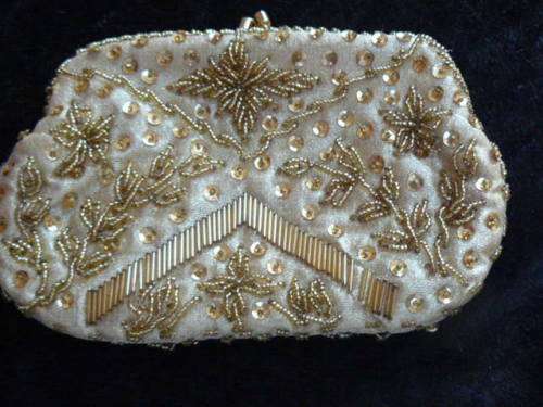 VINTAGE LIKE PURSE AND HANKIE