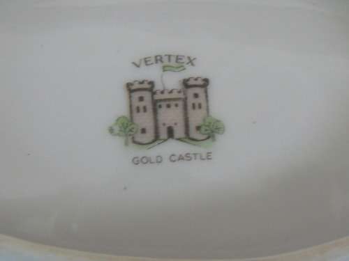 BON BON DISH VERTEX GOLD CASTLE