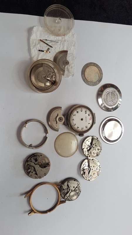 Lot of watches for repairs or spares Squire automatic lanco Rotary etc