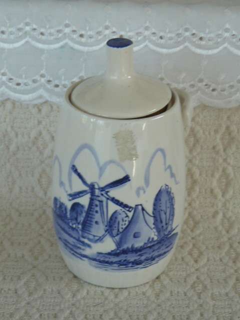 BLUE AND WHITE JAR