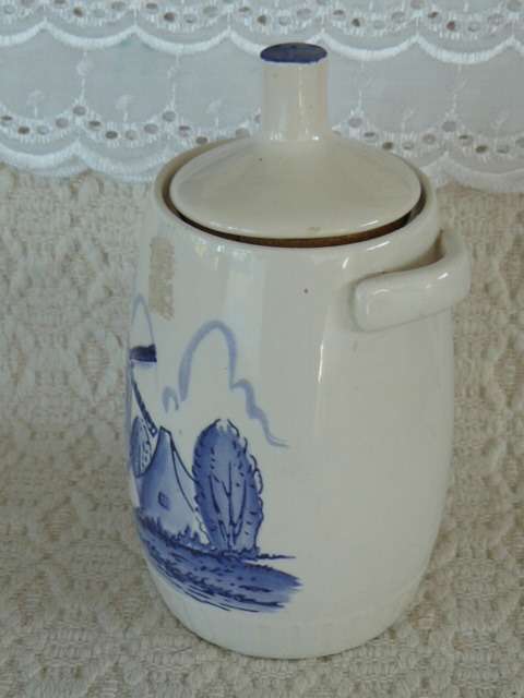 BLUE AND WHITE JAR