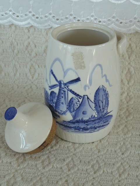 BLUE AND WHITE JAR
