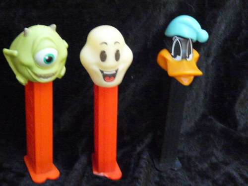 PEZ DISPENSORS X 3 COLLECTABLE