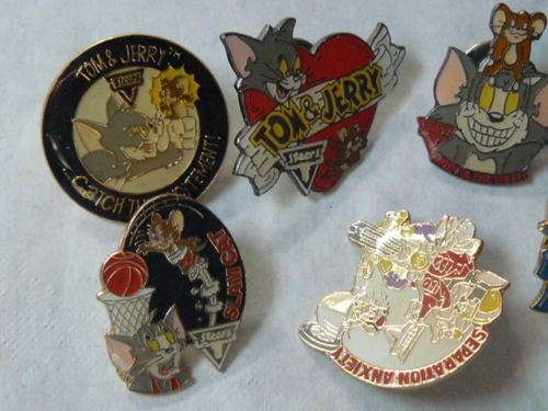 TOM AND JERRY PINS LOT