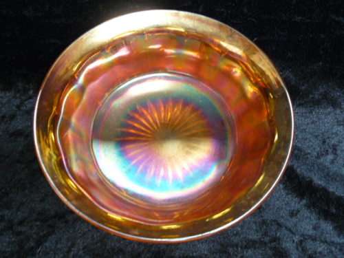 CARNIVAL GLASS DISH