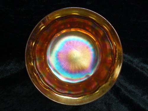 CARNIVAL GLASS DISH