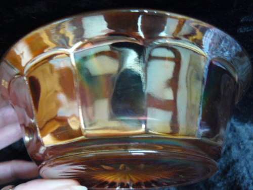 CARNIVAL GLASS DISH