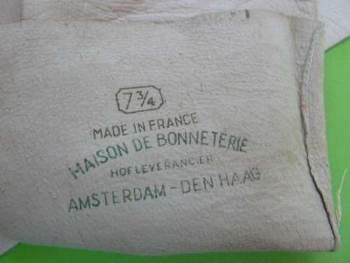 LEATHER GLOVES VINTAGE CREAM SOFT MEDIUM MADE IN FANCE