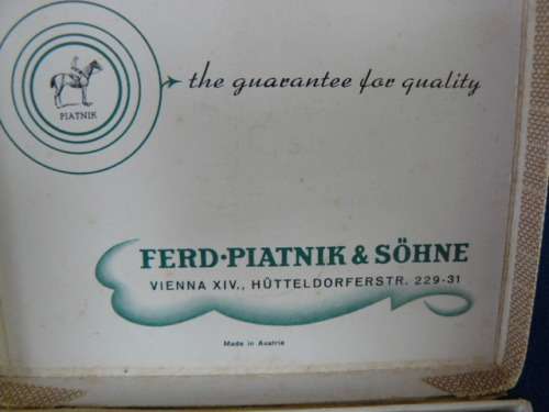 GENUINE PLANTIK PLAYING CARDS FROM AUSTRIA - VIENNA