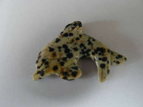 SEMI PRECIOUS STONE DOLPHIN