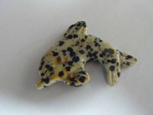 SEMI PRECIOUS STONE DOLPHIN