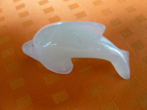 SEMI PRECIOUS STONE DOLPHIN