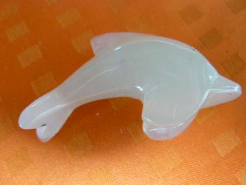 SEMI PRECIOUS STONE DOLPHIN