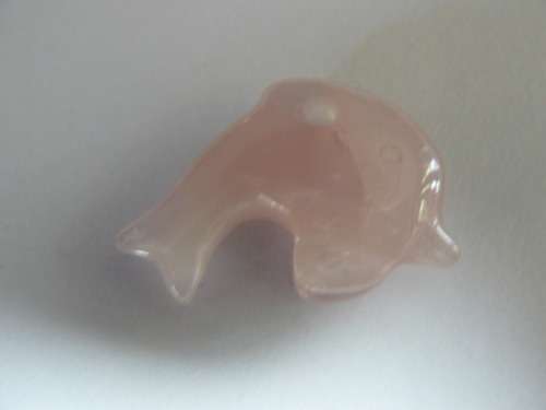 SEMI PRECIOUS DOLPHIN CAN BE STRUNG