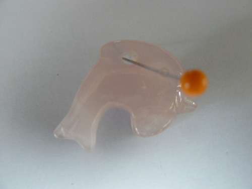 SEMI PRECIOUS DOLPHIN CAN BE STRUNG